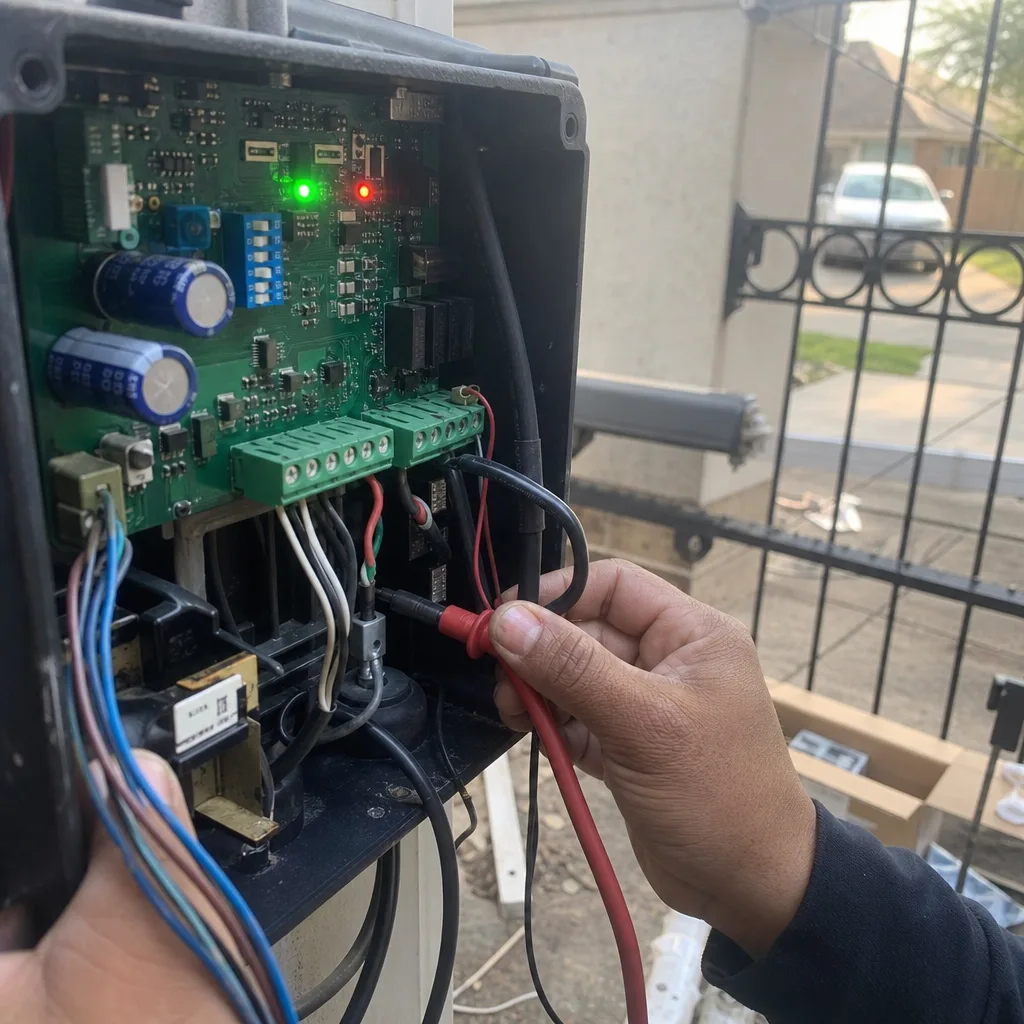 Double Gate Installation