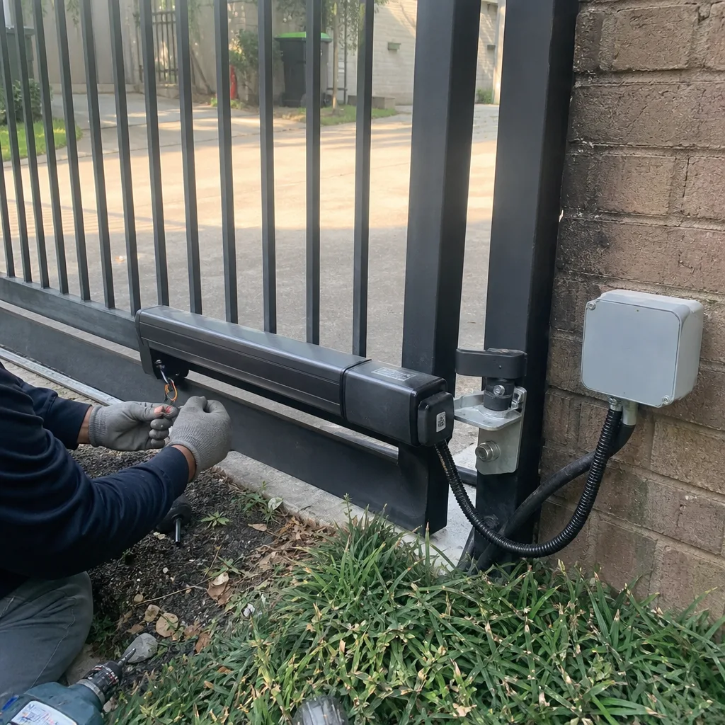 Security Gate Installation